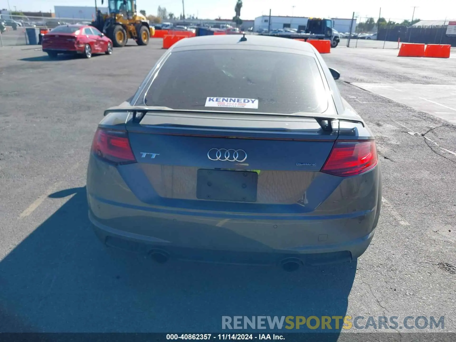 16 Photograph of a damaged car TRUAEAFVXN1000710 AUDI TT COUPE 2022