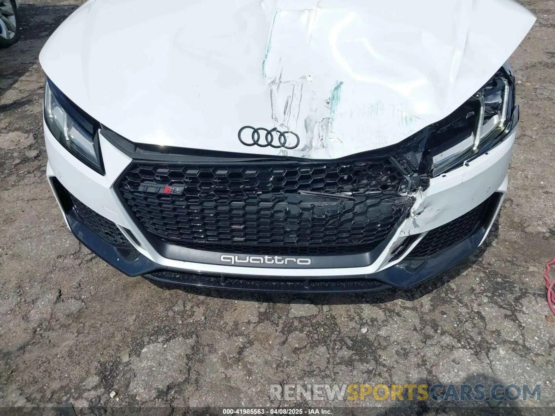 6 Photograph of a damaged car WUAASAFV5M1900306 AUDI TT RS 2021