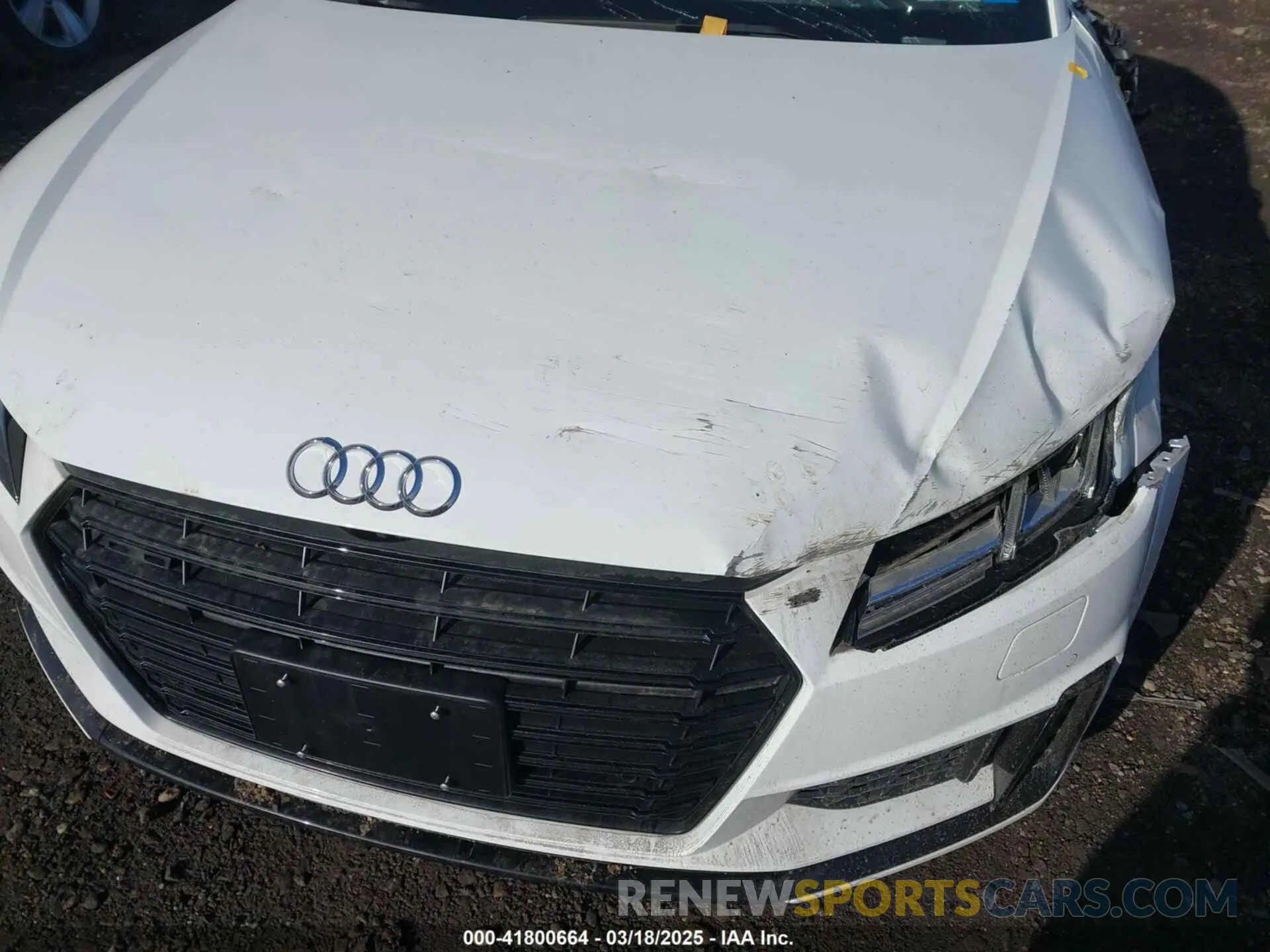 10 Photograph of a damaged car TRUA1AFV0P1007101 AUDI TTS 2023