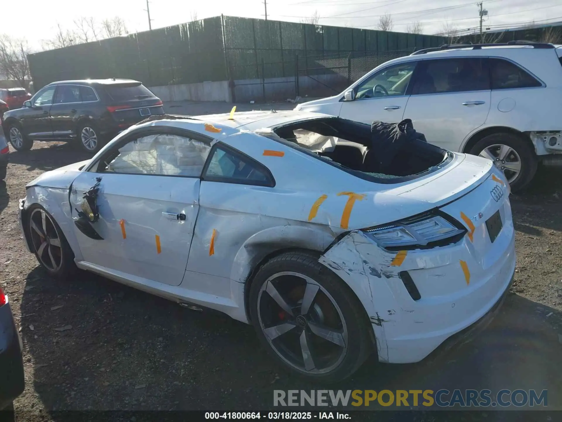 14 Photograph of a damaged car TRUA1AFV0P1007101 AUDI TTS 2023
