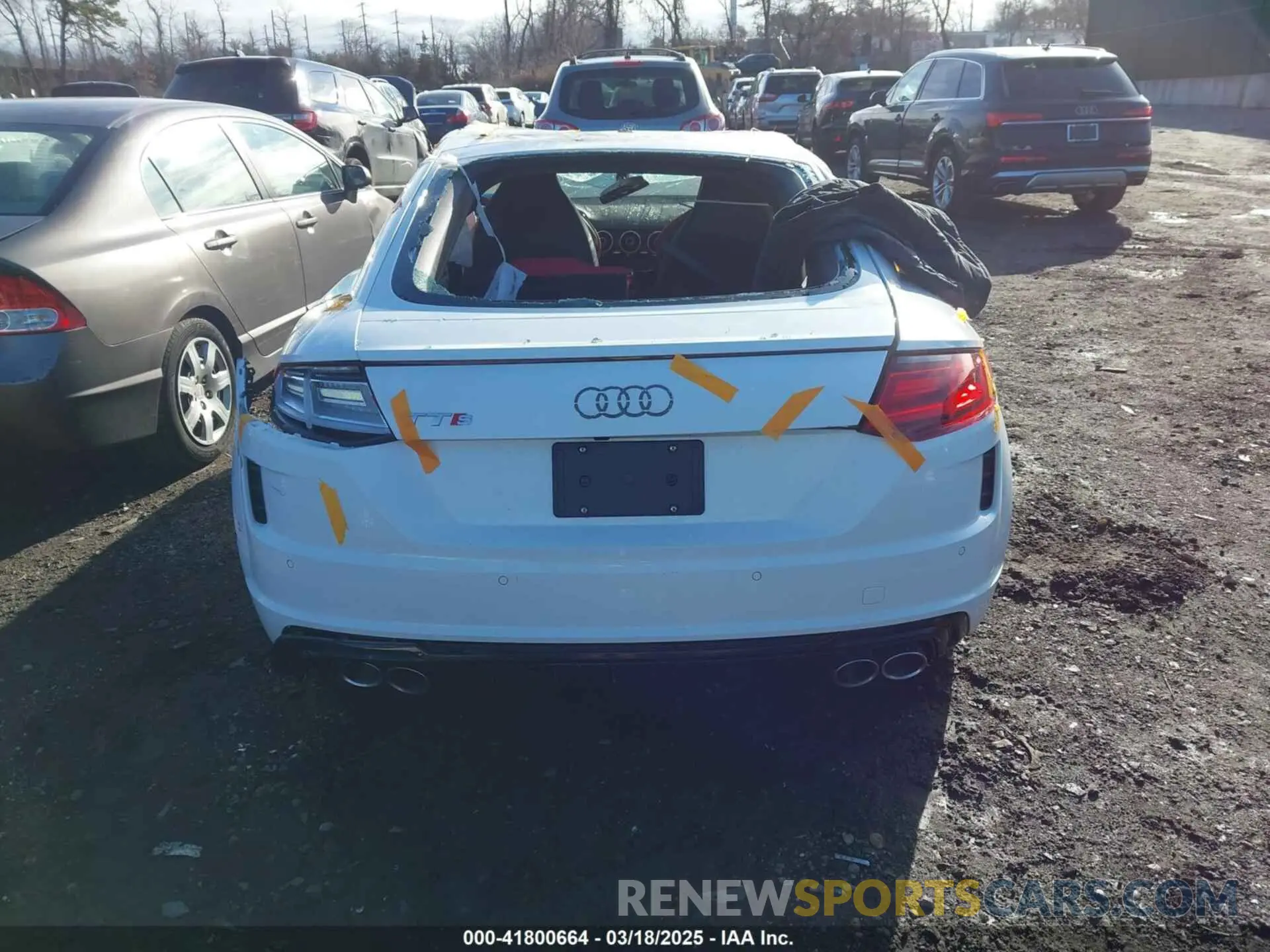 16 Photograph of a damaged car TRUA1AFV0P1007101 AUDI TTS 2023
