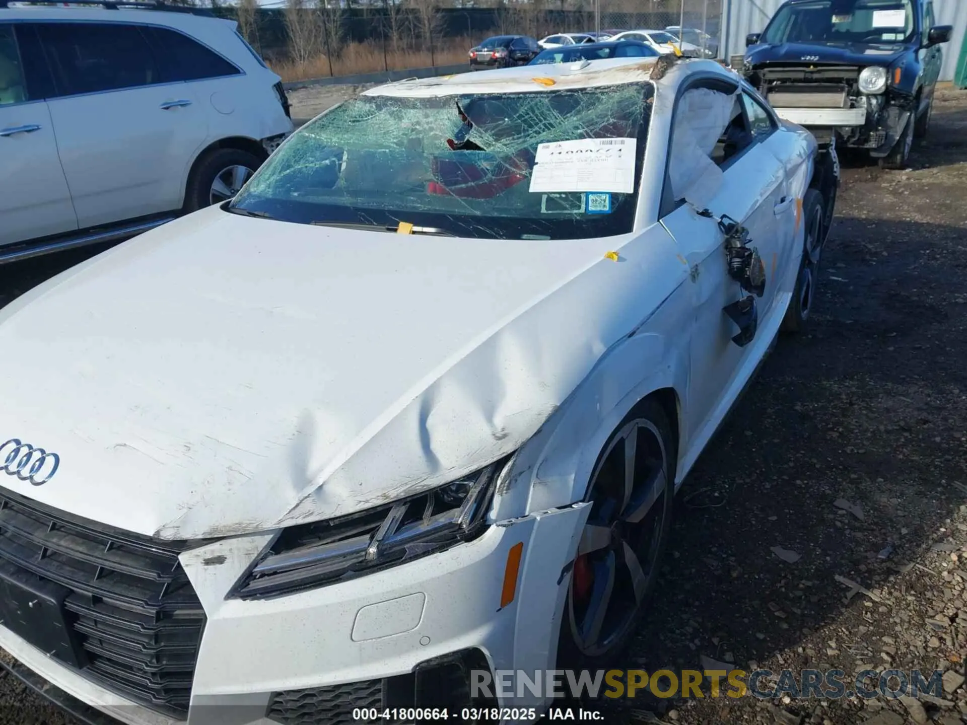 18 Photograph of a damaged car TRUA1AFV0P1007101 AUDI TTS 2023