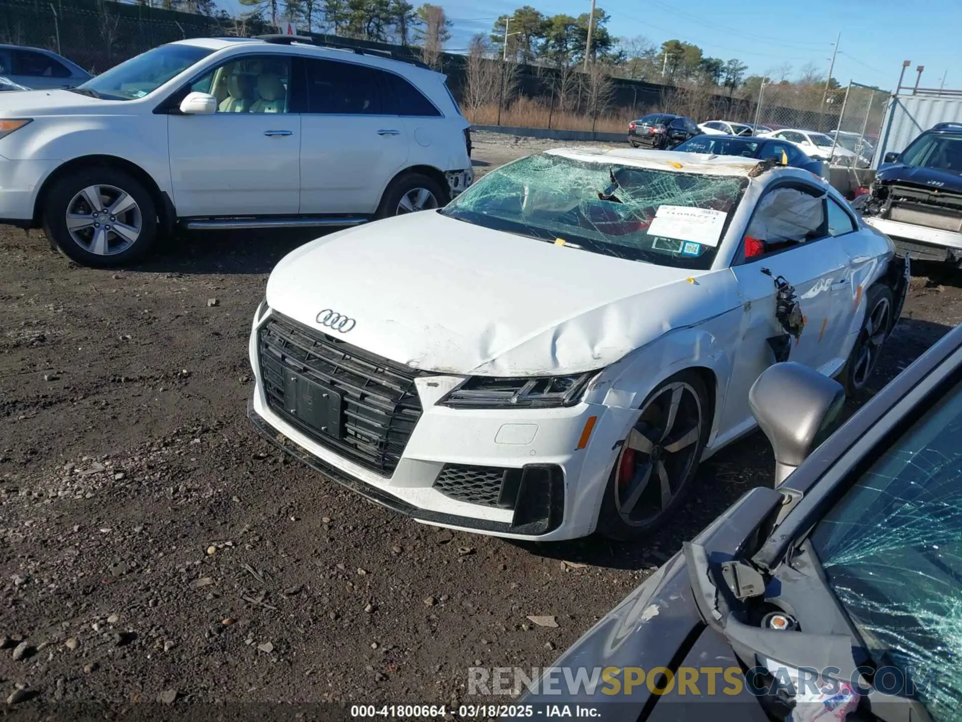 2 Photograph of a damaged car TRUA1AFV0P1007101 AUDI TTS 2023