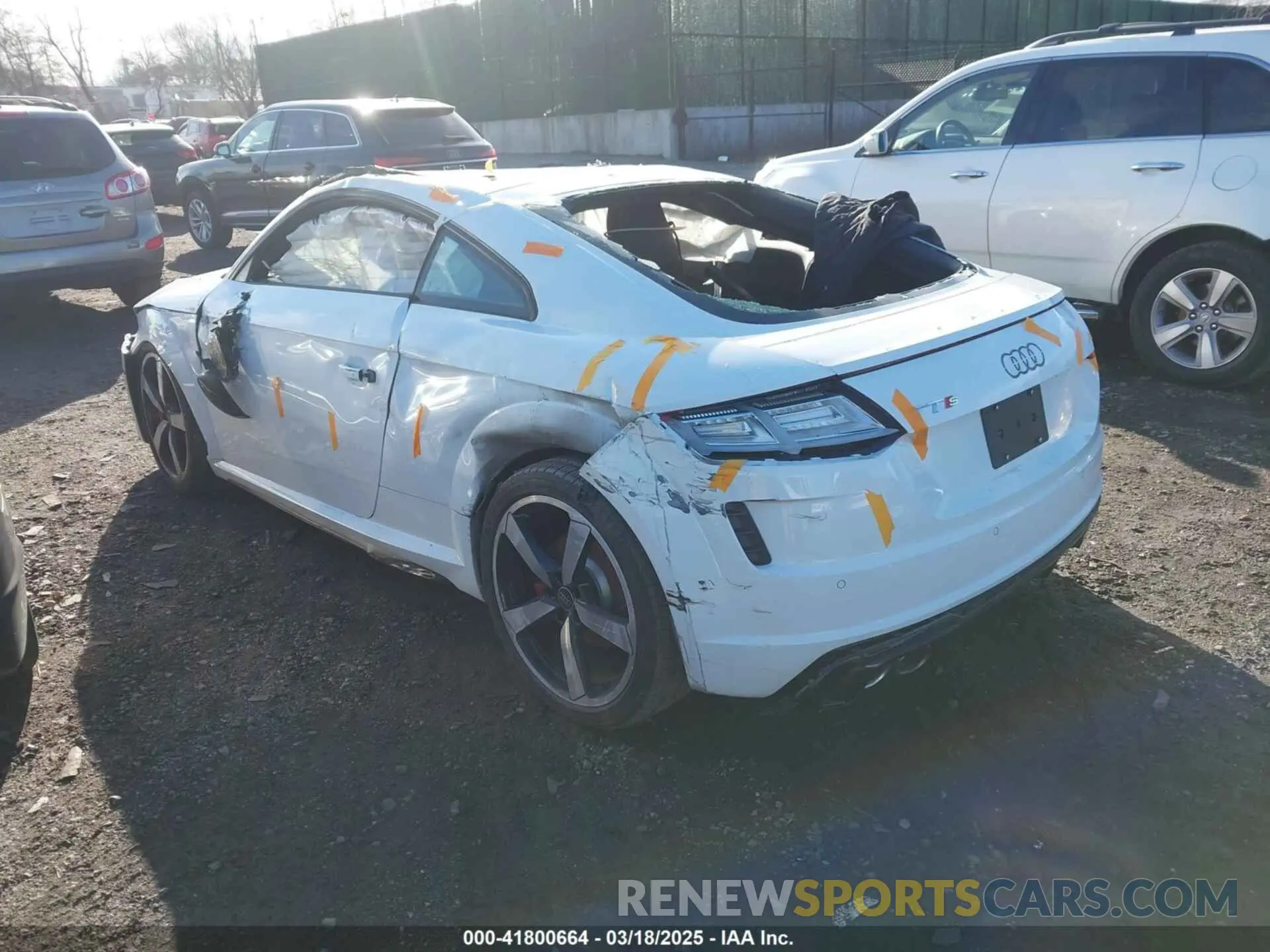 3 Photograph of a damaged car TRUA1AFV0P1007101 AUDI TTS 2023