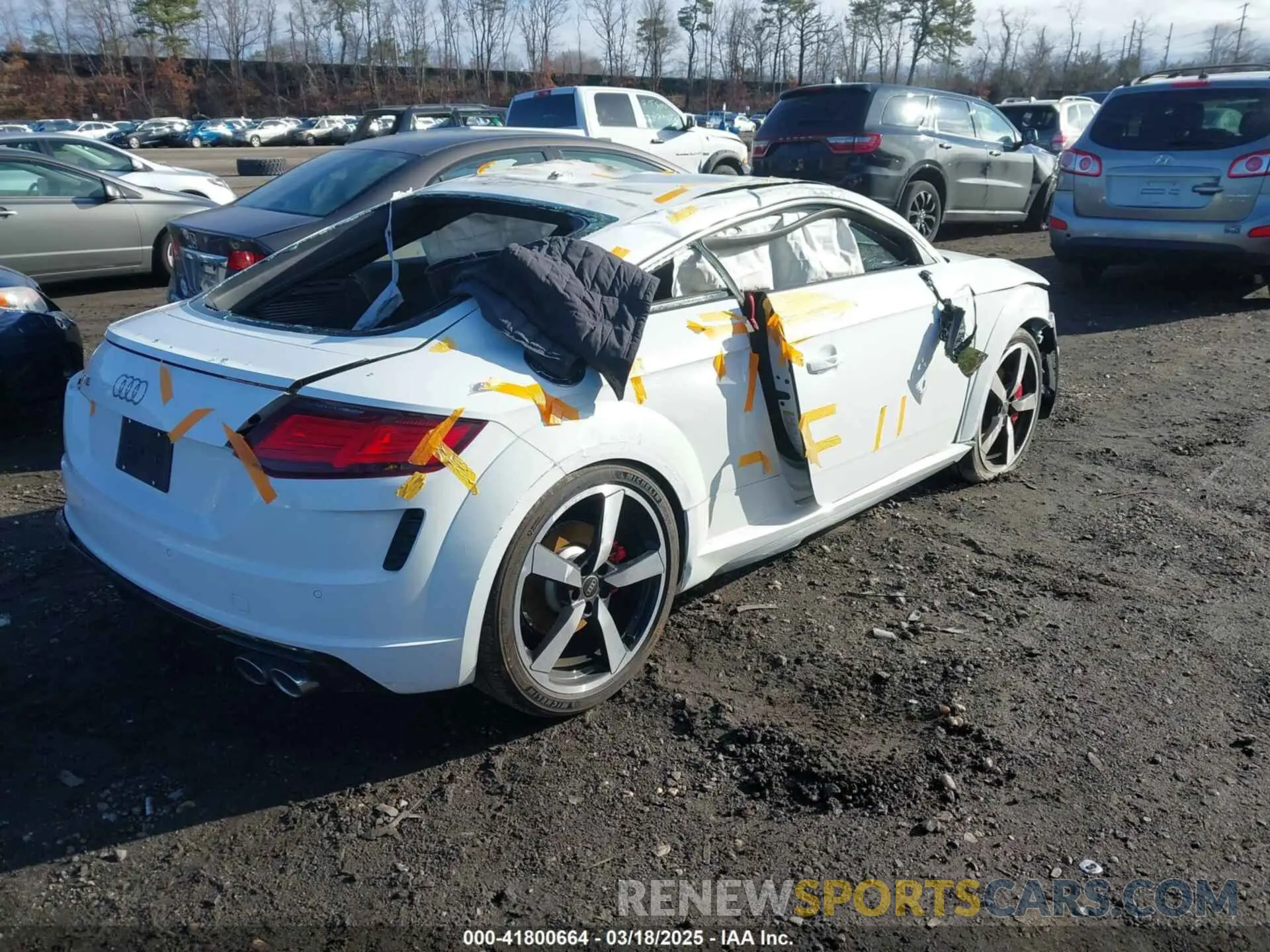 4 Photograph of a damaged car TRUA1AFV0P1007101 AUDI TTS 2023