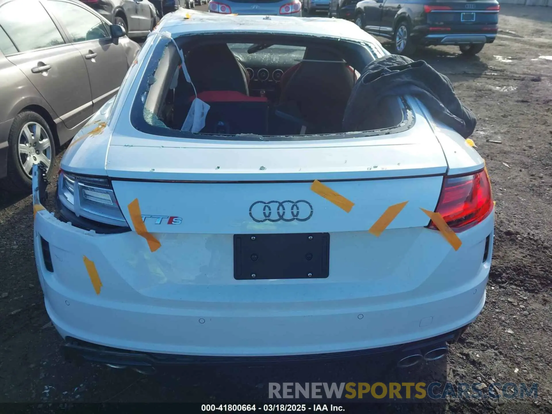 6 Photograph of a damaged car TRUA1AFV0P1007101 AUDI TTS 2023