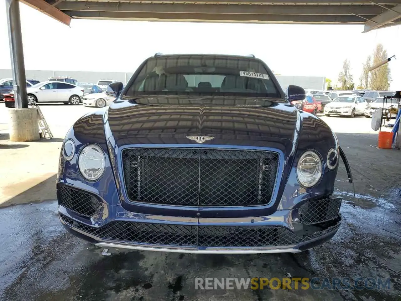5 Photograph of a damaged car SJAAM2ZV3KC027084 BENTLEY ALL MODELS 2019