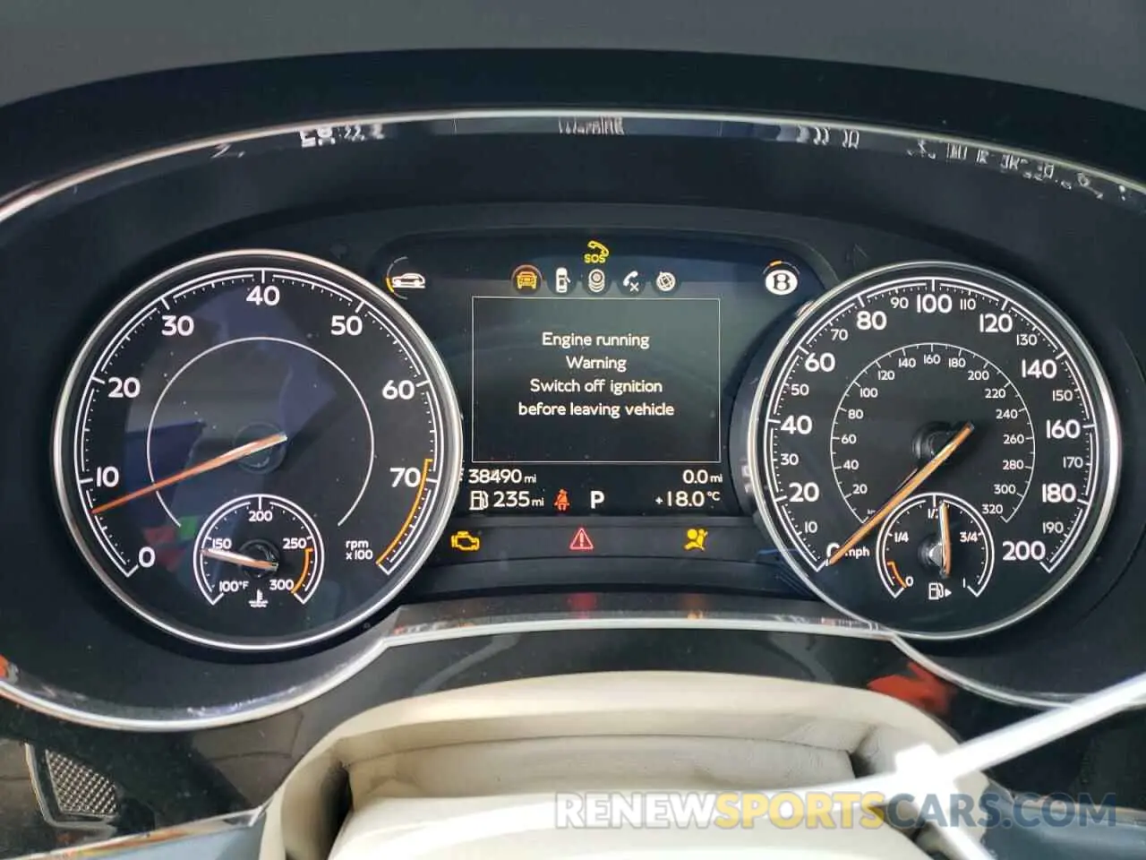 9 Photograph of a damaged car SJAAM2ZV3KC027084 BENTLEY ALL MODELS 2019