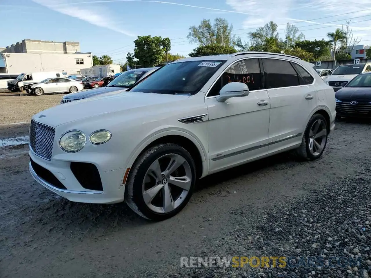 1 Photograph of a damaged car SJAAJ2ZV7MC036706 BENTLEY ALL MODELS 2021
