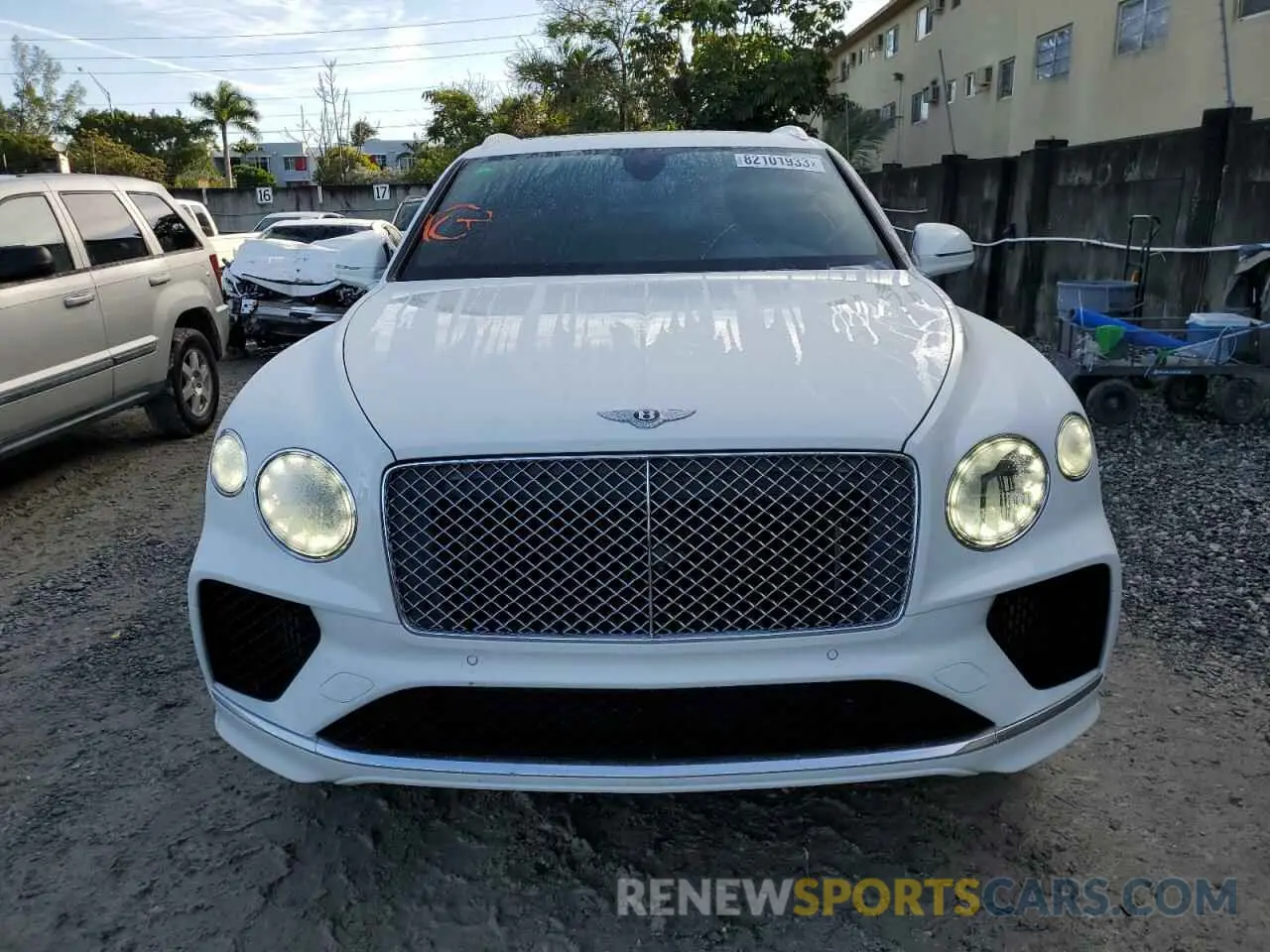 5 Photograph of a damaged car SJAAJ2ZV7MC036706 BENTLEY ALL MODELS 2021