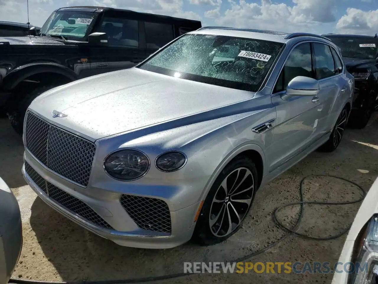1 Photograph of a damaged car SJAAM2ZV4MC034001 BENTLEY ALL MODELS 2021