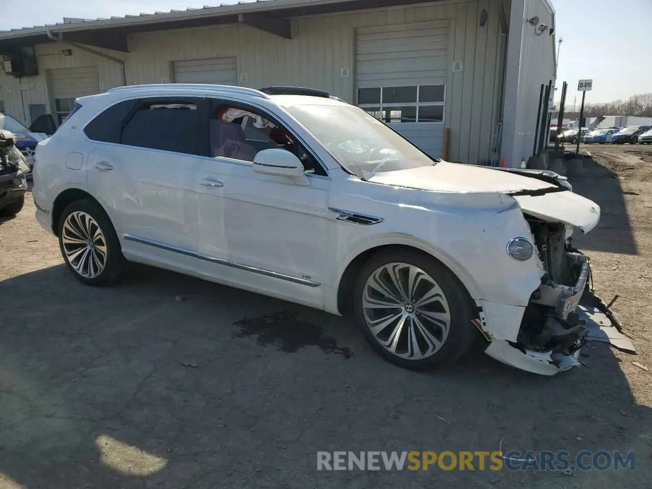 4 Photograph of a damaged car SJAAM2ZV2NC017389 BENTLEY ALL MODELS 2022