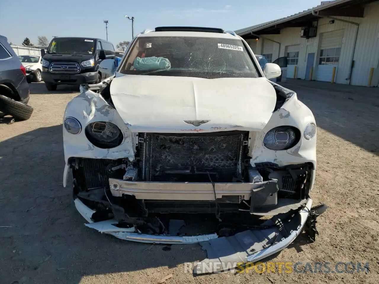 5 Photograph of a damaged car SJAAM2ZV2NC017389 BENTLEY ALL MODELS 2022