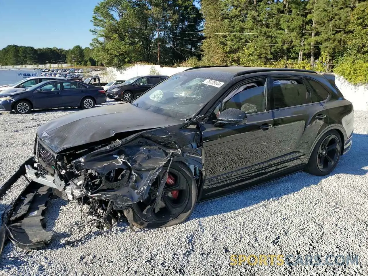 1 Photograph of a damaged car SJAAM2ZV8NC015288 BENTLEY ALL MODELS 2022