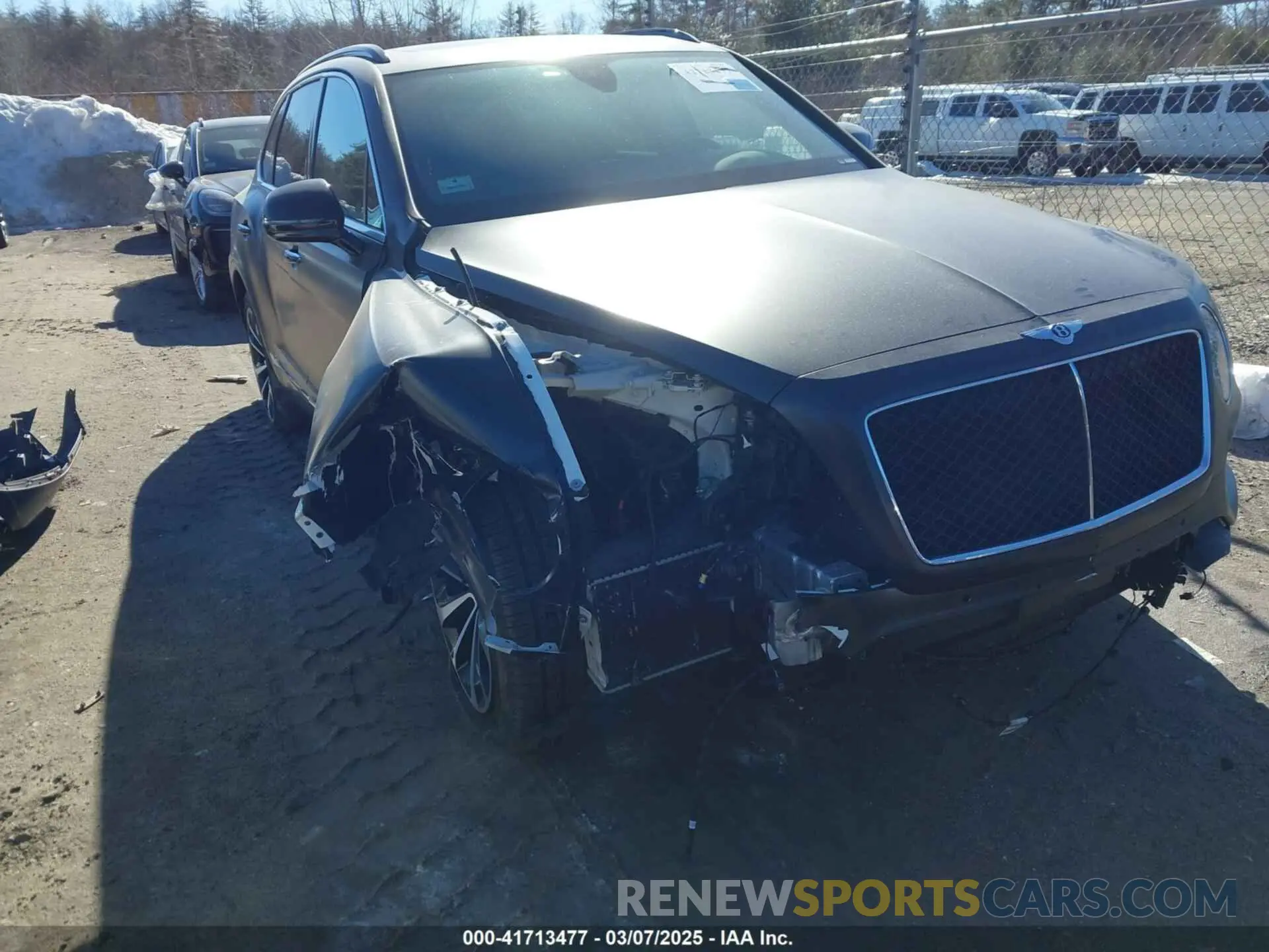 6 Photograph of a damaged car SJAAM2ZV9KC024576 BENTLEY BENTAYGA 2019