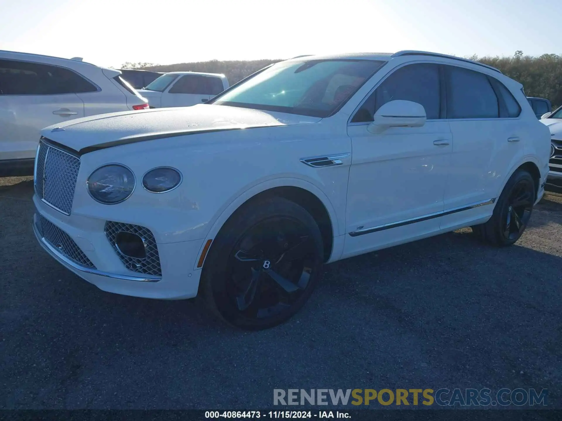 2 Photograph of a damaged car SJAAM2ZV4MC033687 BENTLEY BENTAYGA 2021