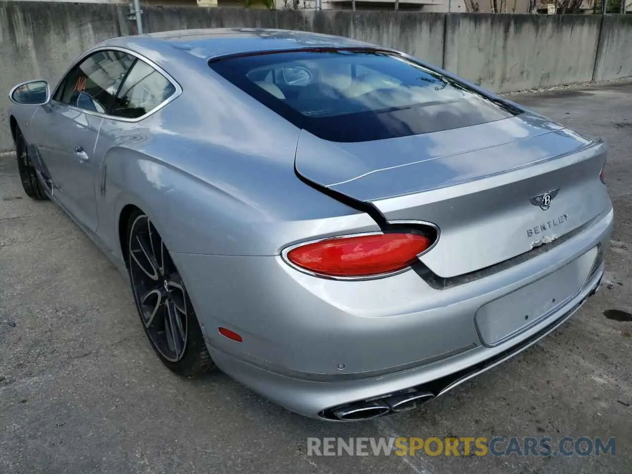 3 Photograph of a damaged car SCBCG2ZG8LC082814 BENTLEY CONTINENTA 2020