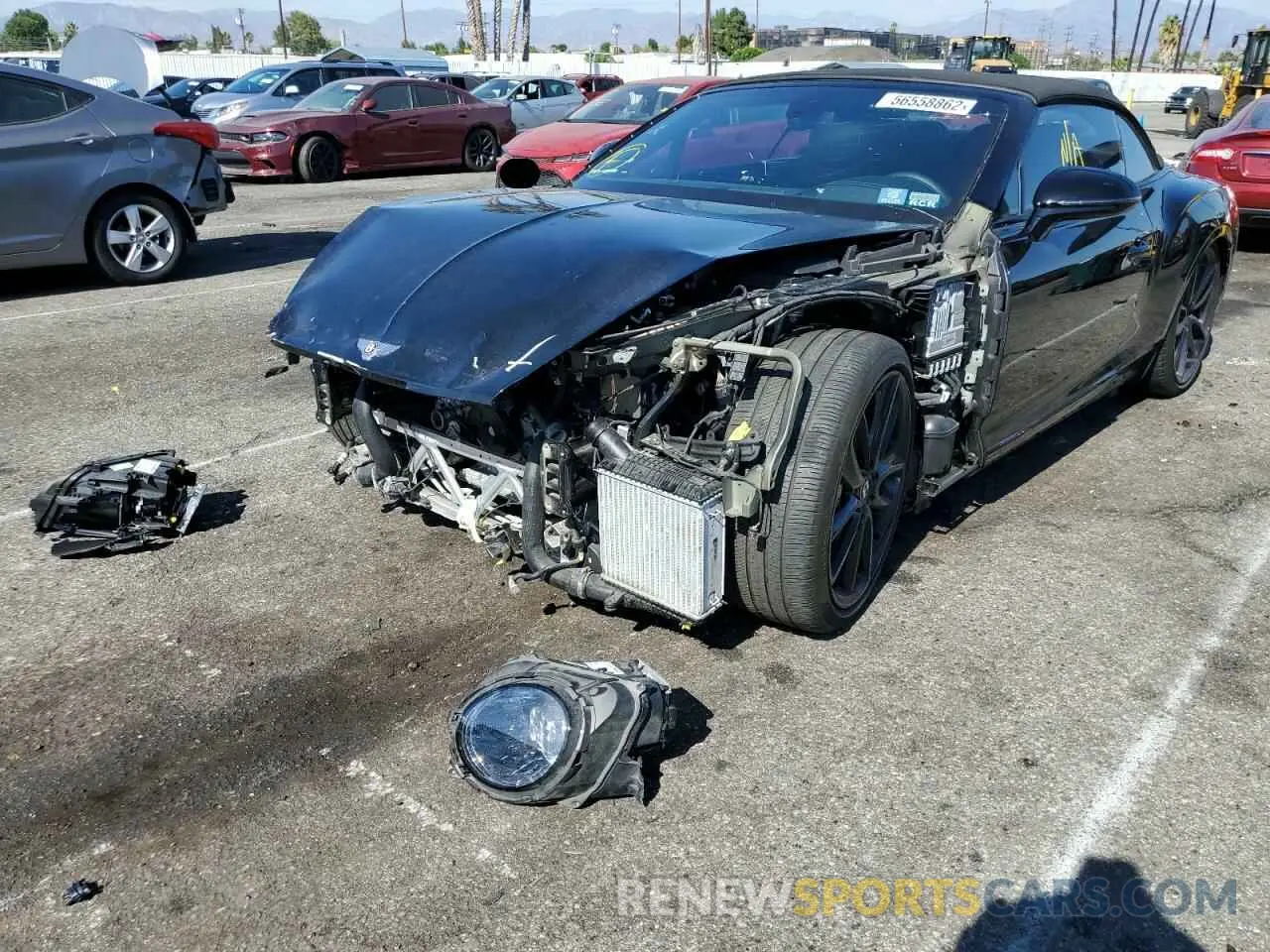2 Photograph of a damaged car SCBDG4ZG3LC076757 BENTLEY CONTINENTA 2020