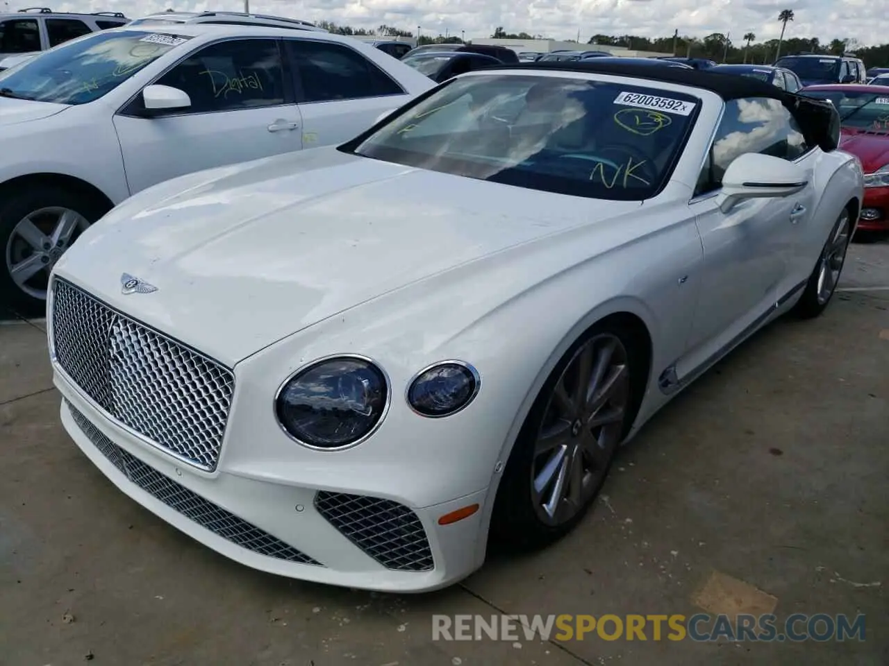 2 Photograph of a damaged car SCBDG4ZGXLC076271 BENTLEY CONTINENTA 2020