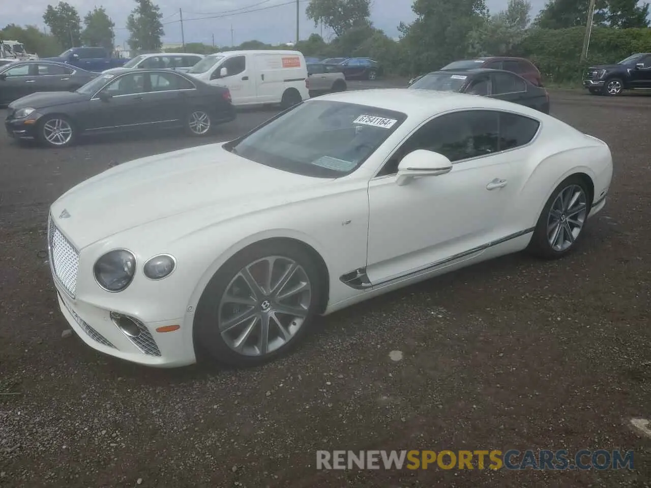1 Photograph of a damaged car SCBCG2ZG3NC090936 BENTLEY CONTINENTA 2022