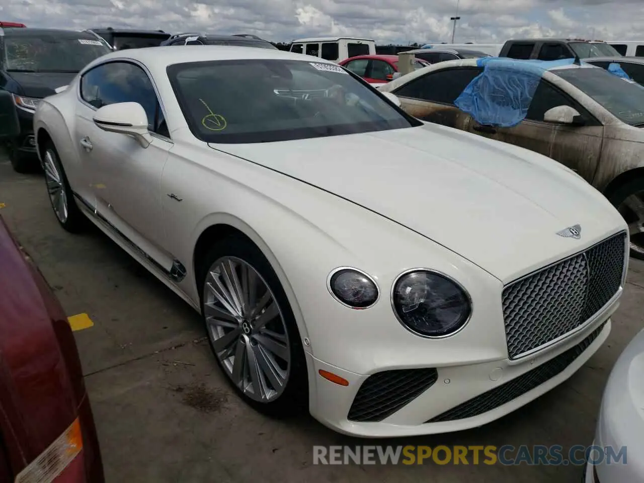 1 Photograph of a damaged car SCBCT2ZGXNC002475 BENTLEY CONTINENTA 2022