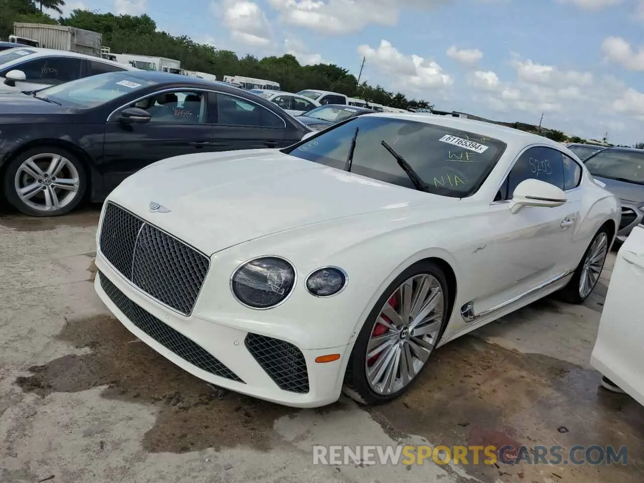 1 Photograph of a damaged car SCBCT2ZG3PC008346 BENTLEY CONTINENTA 2023