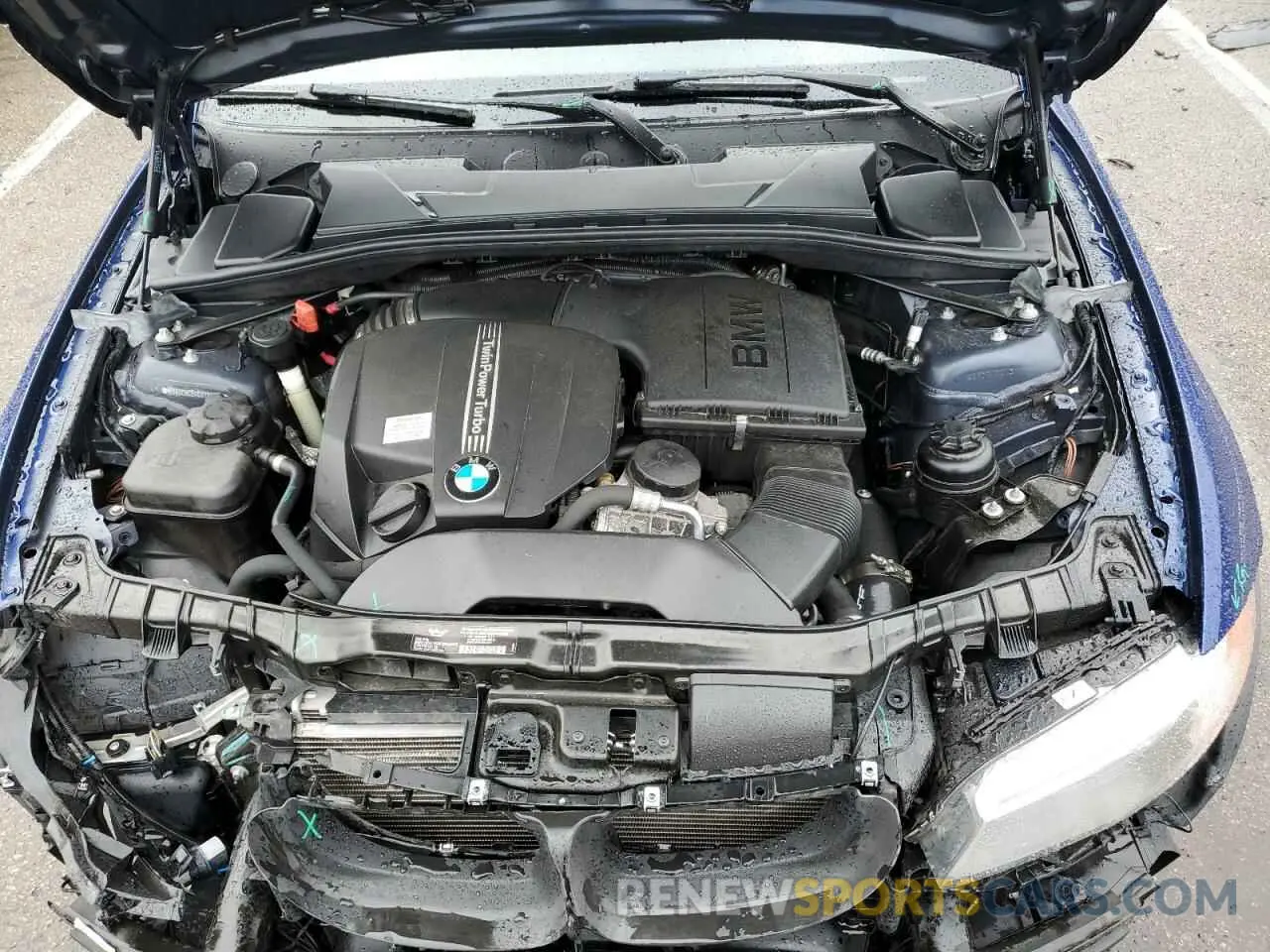 11 Photograph of a damaged car WBAUC9C54DVY60235 BMW 1 SERIES 2013