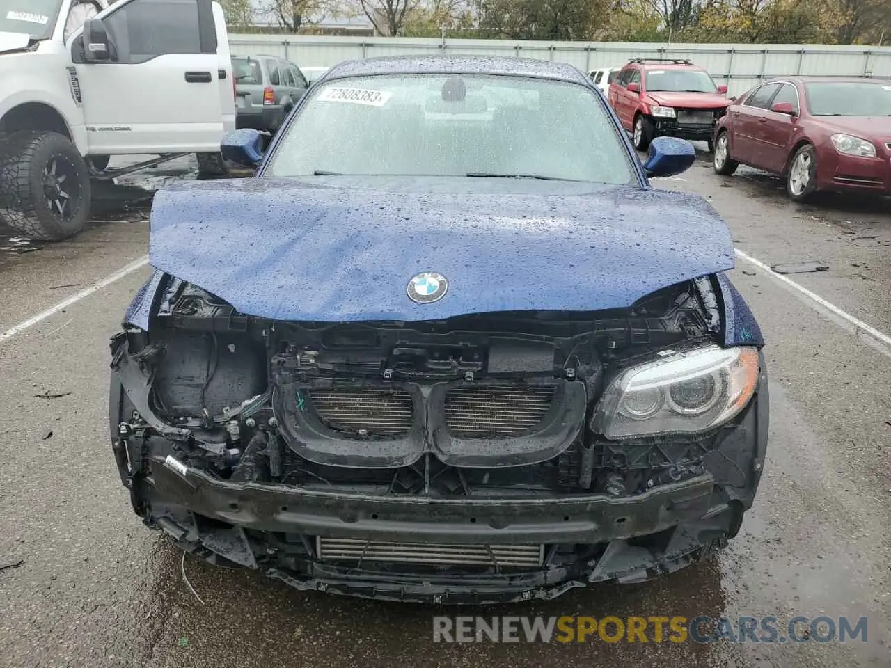 5 Photograph of a damaged car WBAUC9C54DVY60235 BMW 1 SERIES 2013