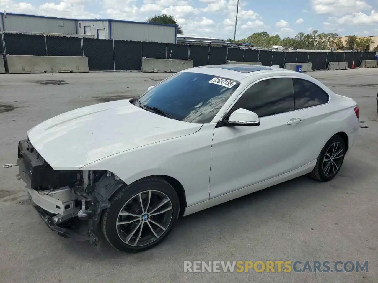 1 Photograph of a damaged car WBA2J1C5XKVD09905 BMW 2 SERIES 2019
