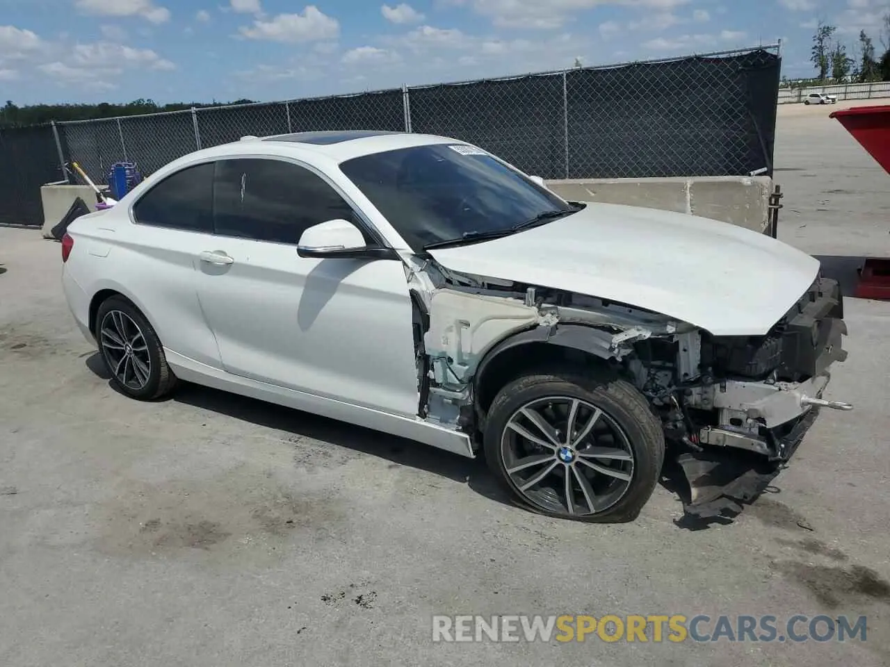 4 Photograph of a damaged car WBA2J1C5XKVD09905 BMW 2 SERIES 2019