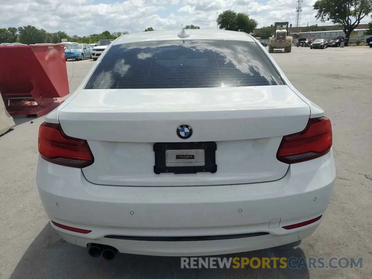 6 Photograph of a damaged car WBA2J1C5XKVD09905 BMW 2 SERIES 2019