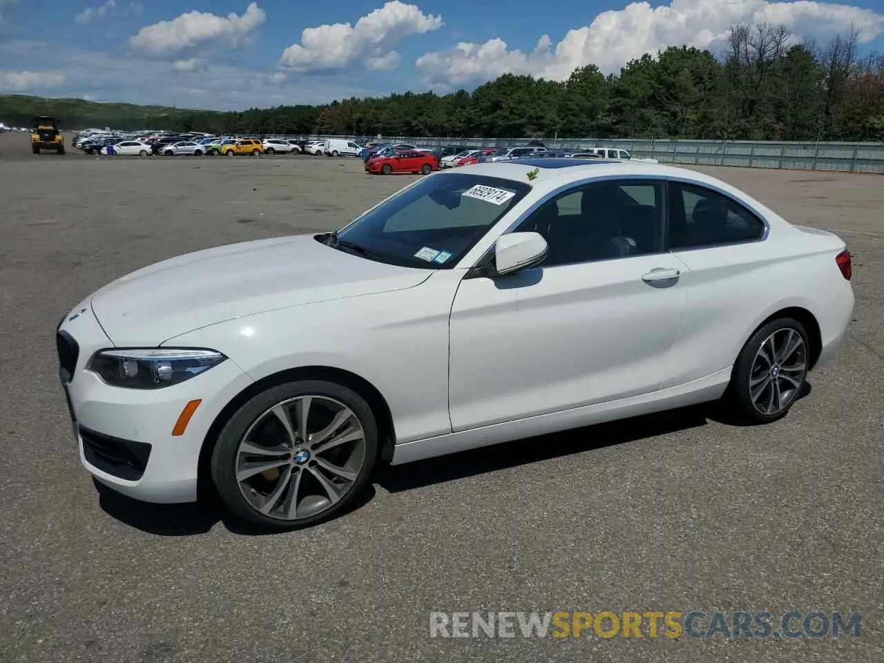 1 Photograph of a damaged car WBA2J3C55K7D21301 BMW 2 SERIES 2019