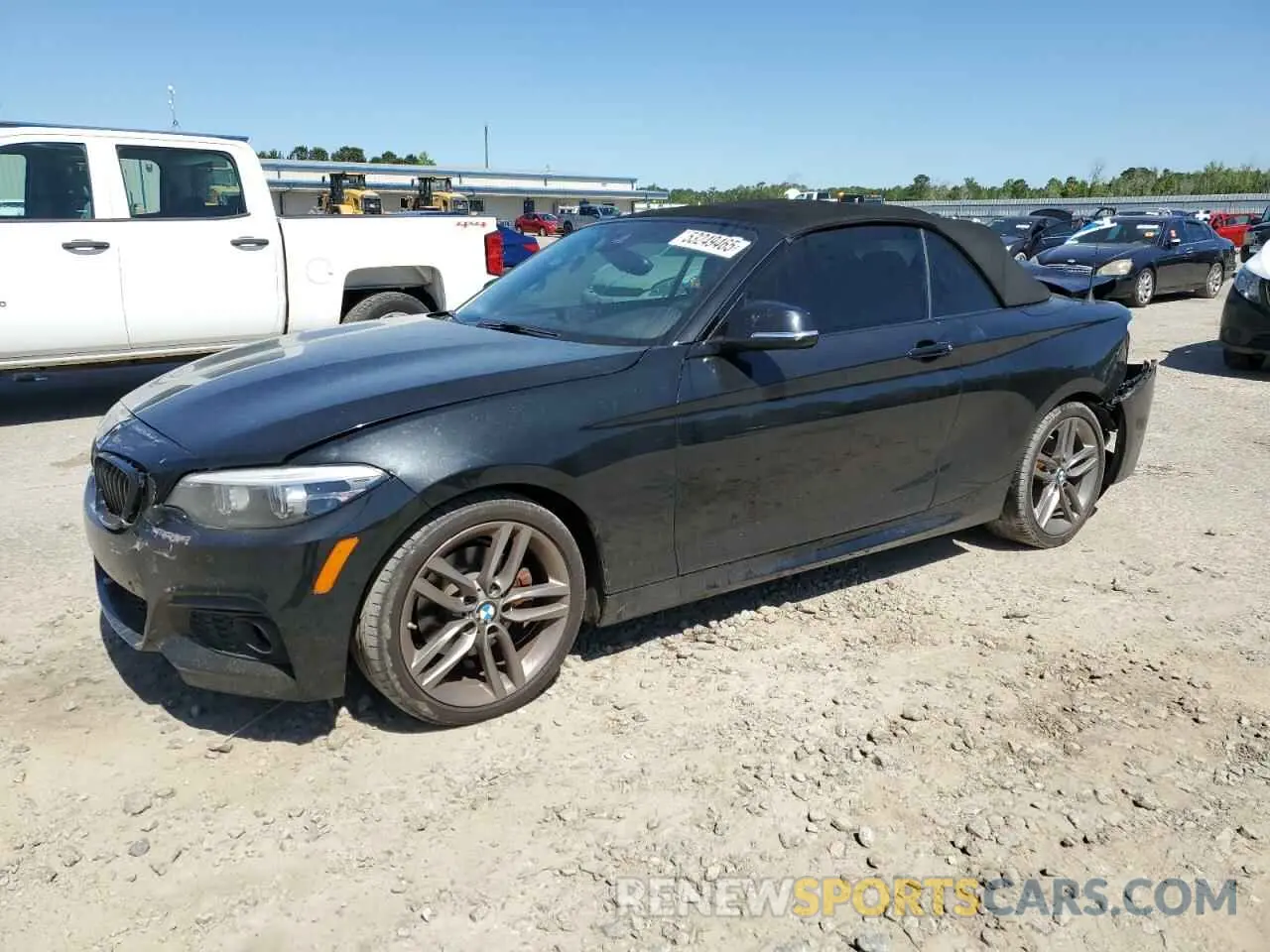 1 Photograph of a damaged car WBA2M7C59KVD52058 BMW 2 SERIES 2019