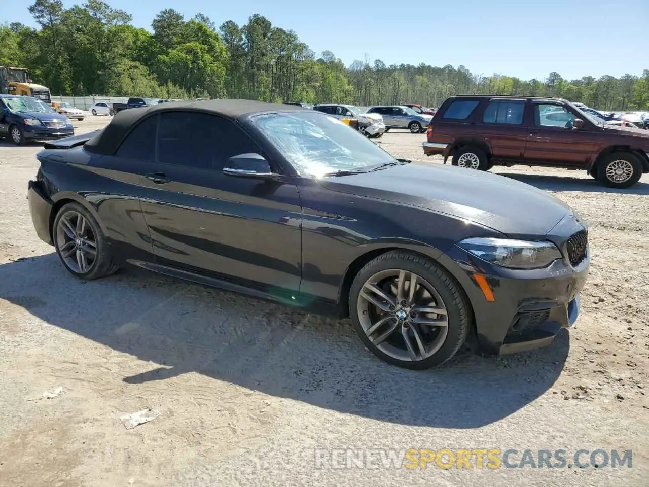 4 Photograph of a damaged car WBA2M7C59KVD52058 BMW 2 SERIES 2019