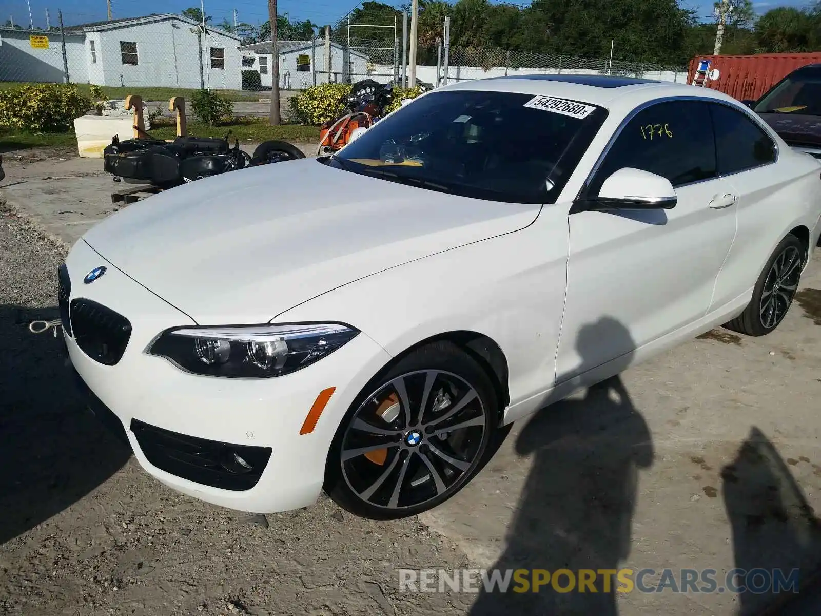 2 Photograph of a damaged car WBA2J1C01L7E54504 BMW 2 SERIES 2020