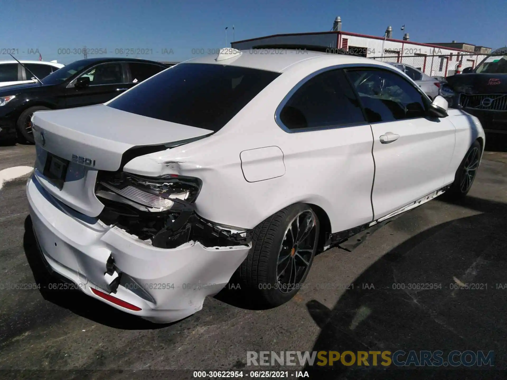 4 Photograph of a damaged car WBA2J1C06L7E58998 BMW 2 SERIES 2020