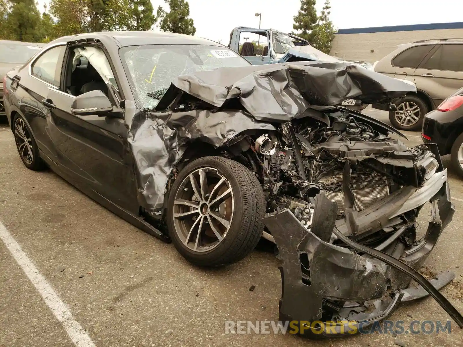 1 Photograph of a damaged car WBA2J1C07L7E75812 BMW 2 SERIES 2020