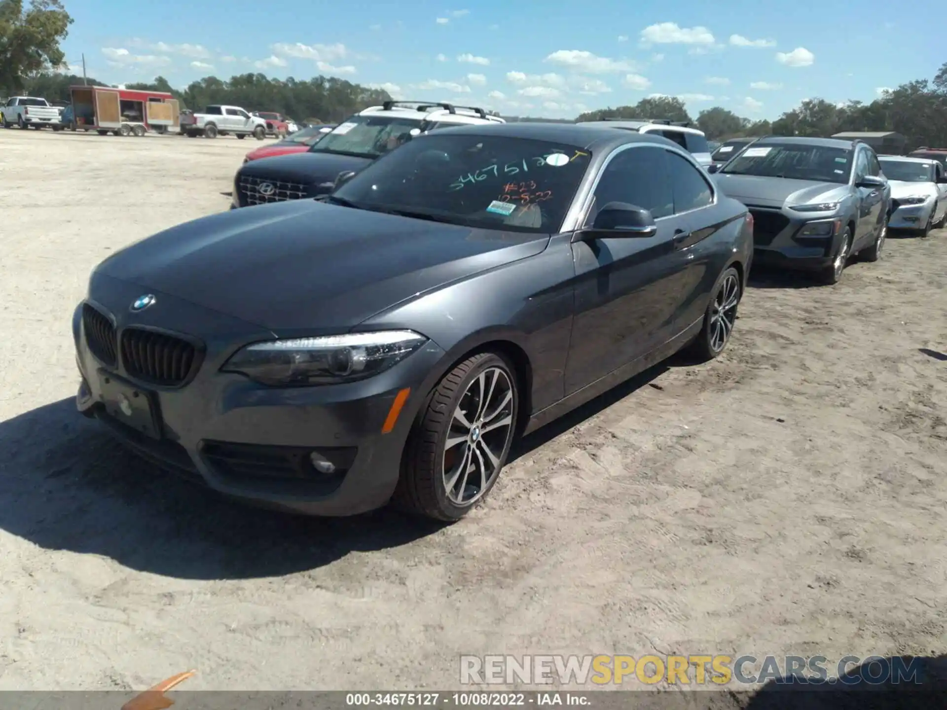 2 Photograph of a damaged car WBA2J1C08L7E75091 BMW 2 SERIES 2020