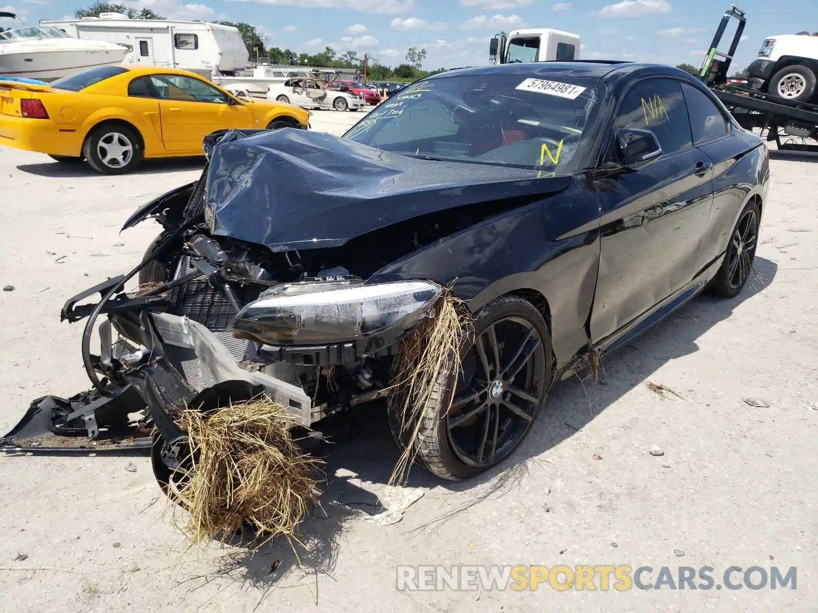 2 Photograph of a damaged car WBA2J1C0XL7F67772 BMW 2 SERIES 2020