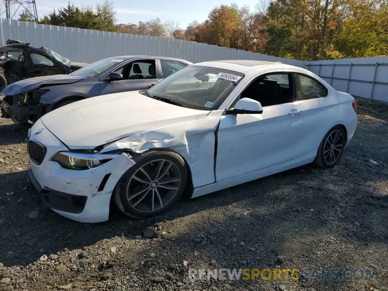 1 Photograph of a damaged car WBA2J3C02L7E59660 BMW 2 SERIES 2020