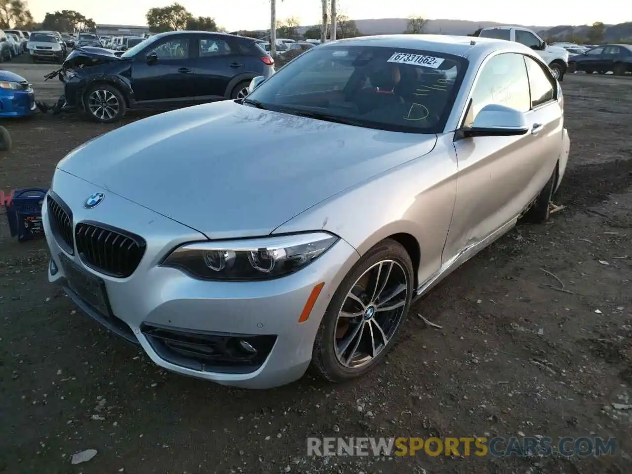 2 Photograph of a damaged car WBA2J3C03L7E59666 BMW 2 SERIES 2020