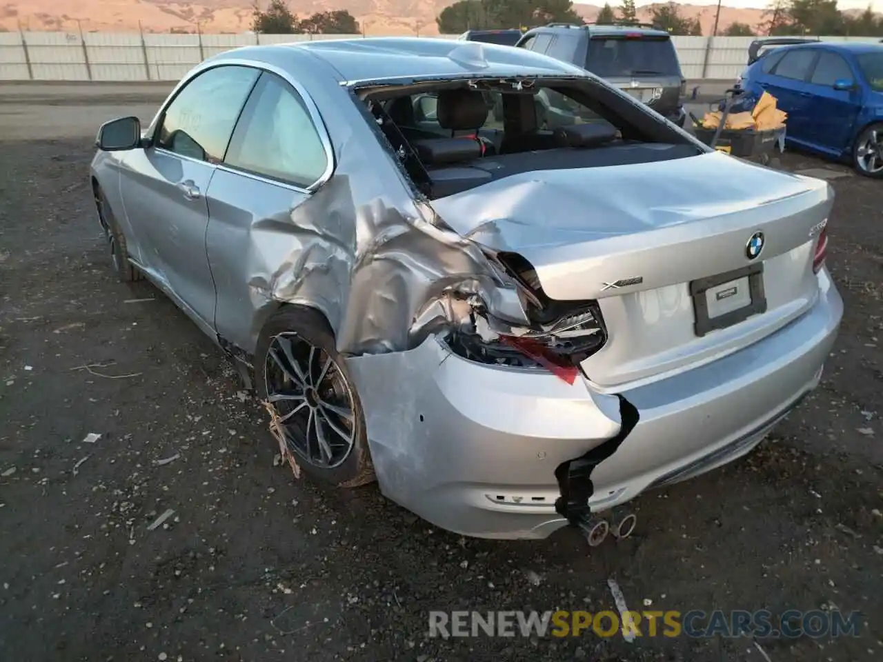 3 Photograph of a damaged car WBA2J3C03L7E59666 BMW 2 SERIES 2020