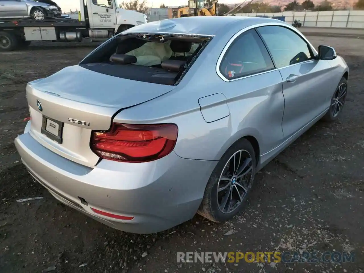 4 Photograph of a damaged car WBA2J3C03L7E59666 BMW 2 SERIES 2020