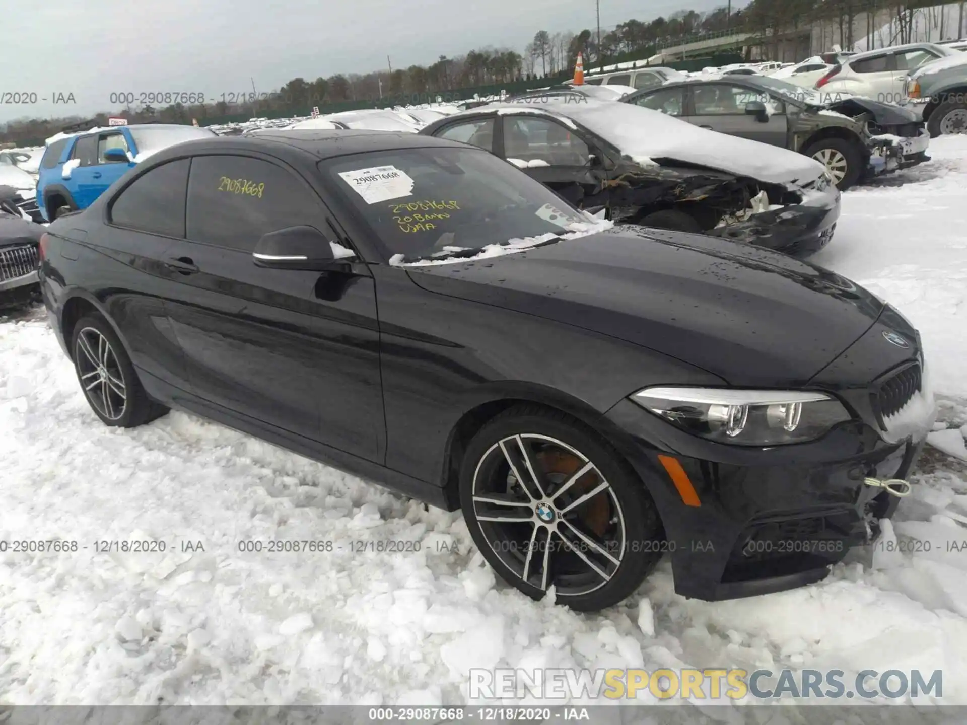 1 Photograph of a damaged car WBA2J3C06L7E61377 BMW 2 SERIES 2020