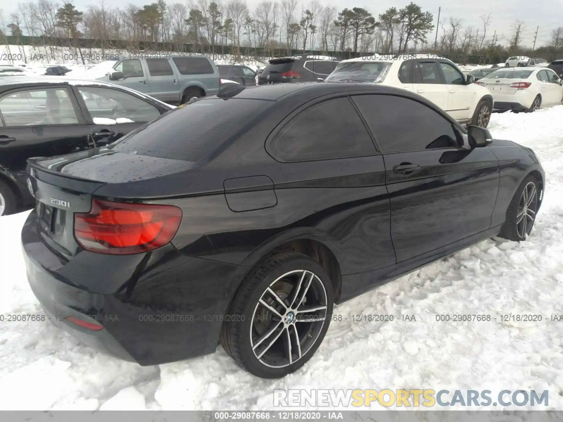 4 Photograph of a damaged car WBA2J3C06L7E61377 BMW 2 SERIES 2020