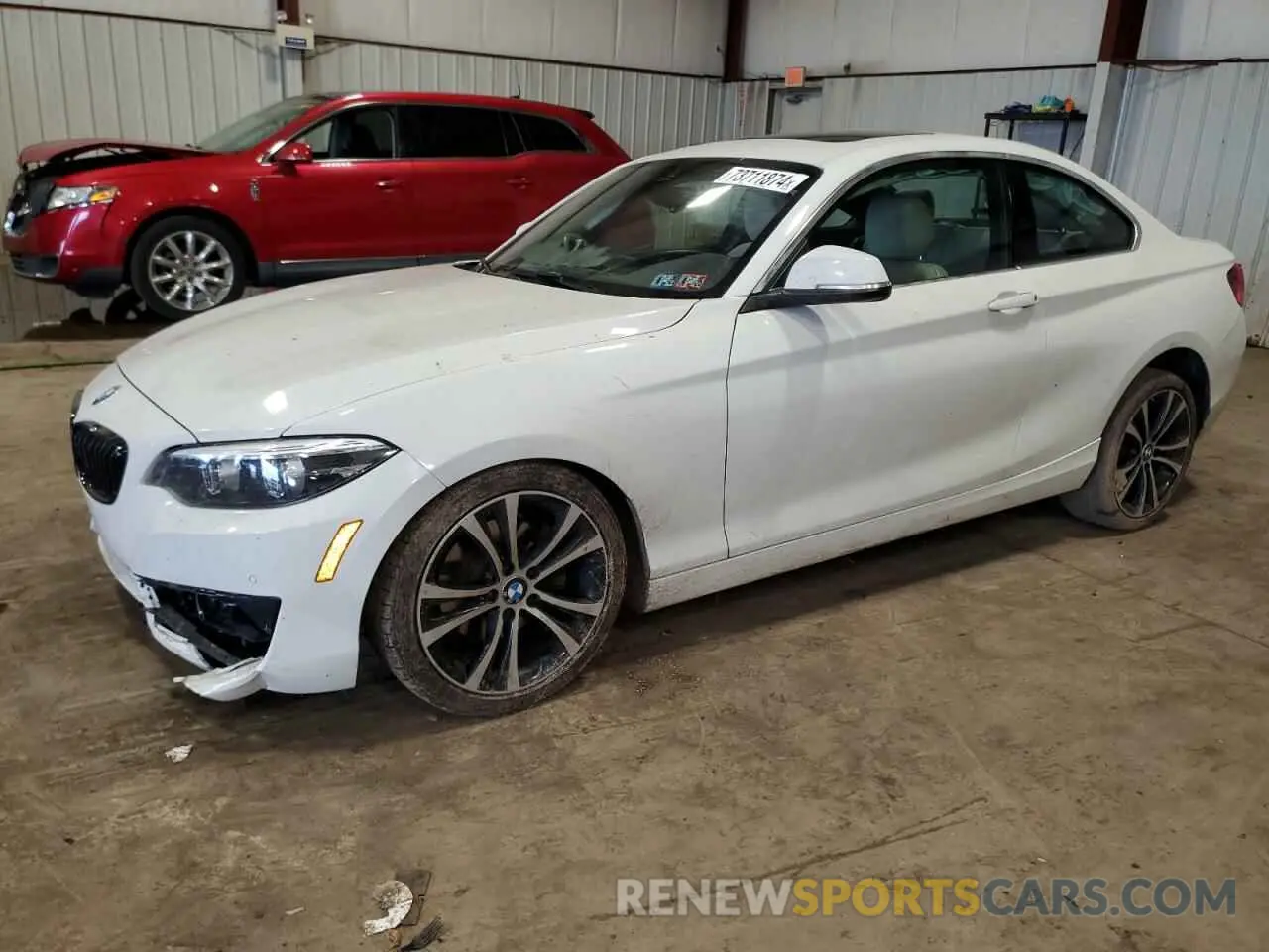 1 Photograph of a damaged car WBA2J3C06L7E63629 BMW 2 SERIES 2020
