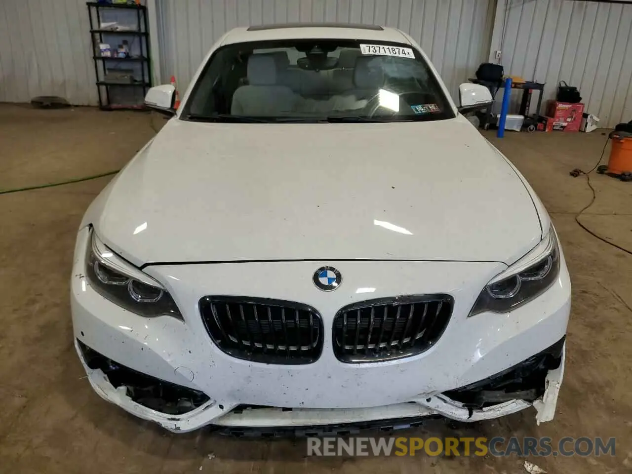 5 Photograph of a damaged car WBA2J3C06L7E63629 BMW 2 SERIES 2020