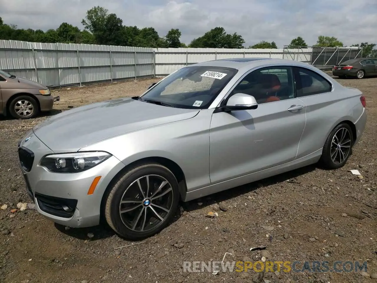 1 Photograph of a damaged car WBA2J3C0XL7E78702 BMW 2 SERIES 2020
