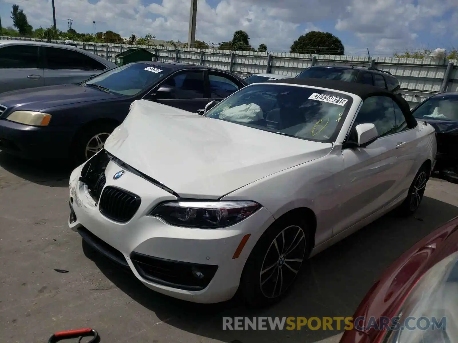 2 Photograph of a damaged car WBA2K1C02L7F99483 BMW 2 SERIES 2020