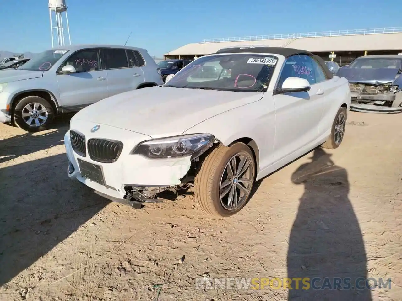 2 Photograph of a damaged car WBA2K1C03L7G10748 BMW 2 SERIES 2020